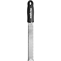 Microplane Zester Rallador- Acero Inoxidable- Negro- 32.50x3.5x2.56 cm